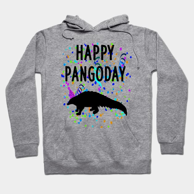 Happy Pangolin Day Pangoday species design Hoodie by FindYourFavouriteDesign
